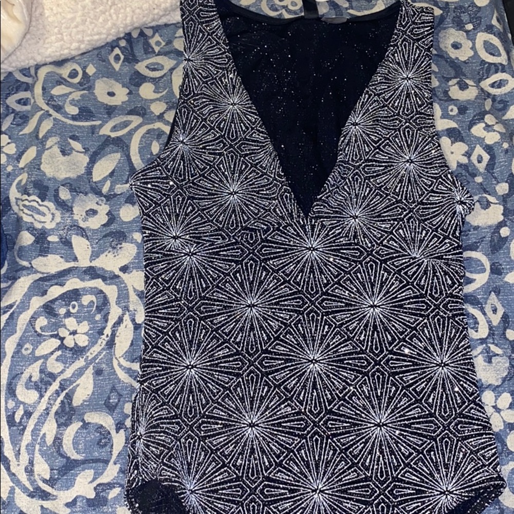 Sparkly bodysuit